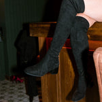 Load image into Gallery viewer, Faux Suede Knee High Boot
