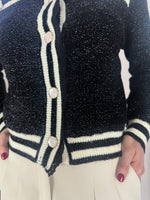 Load image into Gallery viewer, Constrast Knitted Cardigan
