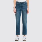 Load image into Gallery viewer, Ichi Raven Straight Leg Cropped Jean
