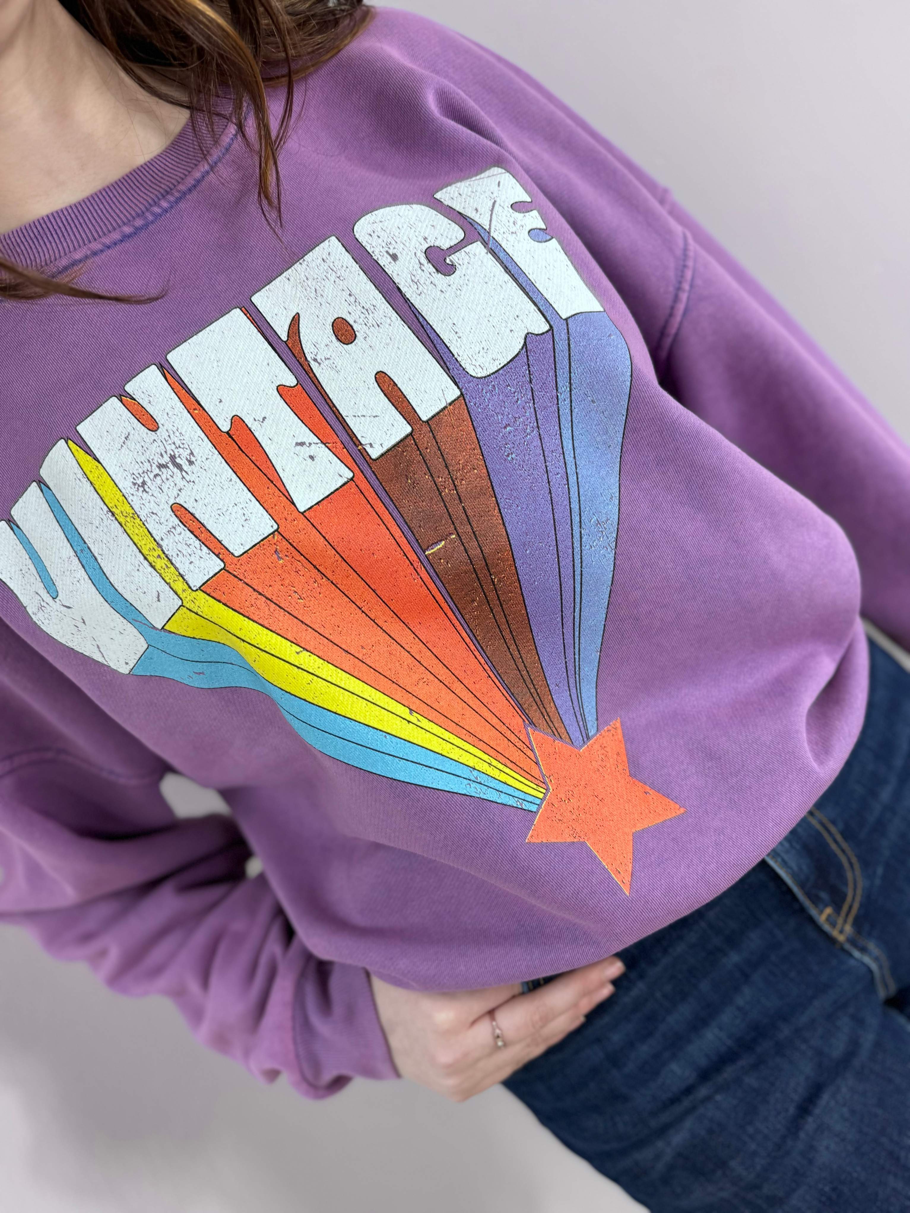 'Vintage' Graphic Sweatshirt