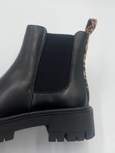 Leopard Ankle Chelsea Boot