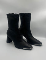 Load image into Gallery viewer, Sock Boot Silver Trim
