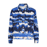 Load image into Gallery viewer, Atelier Reve Tie-dye Denim Jacket
