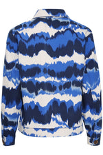 Load image into Gallery viewer, Atelier Reve Tie-dye Denim Jacket
