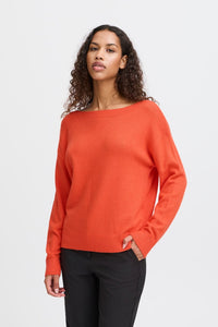 Ichi Boat Neck Jumper