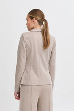 Load image into Gallery viewer, Ichi Kate Jacquard Regular Fit Blazer
