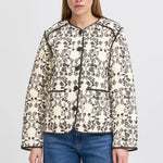 Load image into Gallery viewer, Ichi Quilted Pattern Jacket
