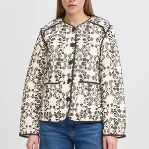 Ichi Quilted Pattern Jacket