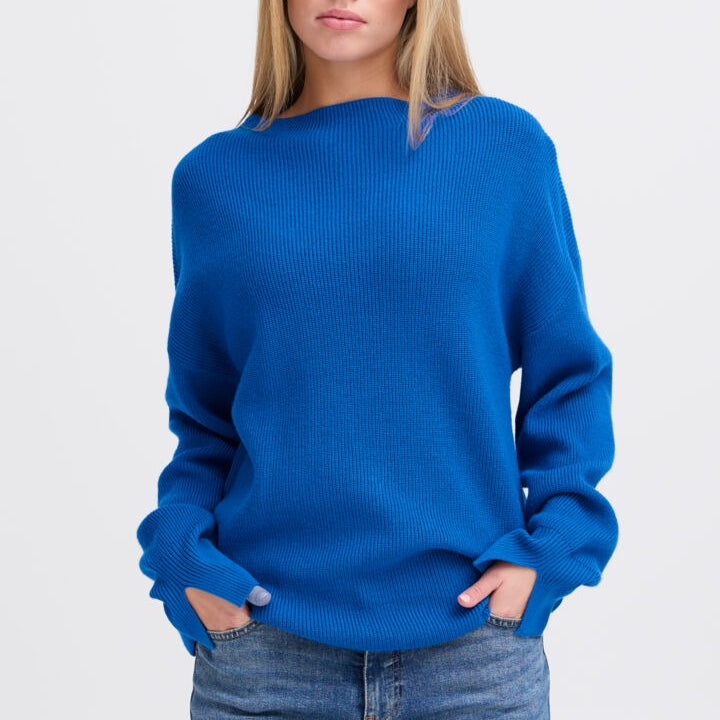 Ichi Funnel Neck Jumper