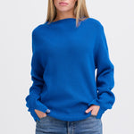 Load image into Gallery viewer, Ichi Funnel Neck Jumper
