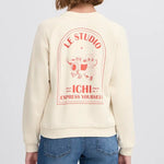 Load image into Gallery viewer, Ichi Le Studio Sweatshirt
