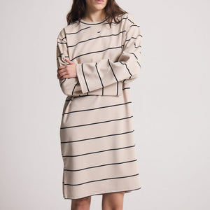 Ichi Jeresy Striped Dress