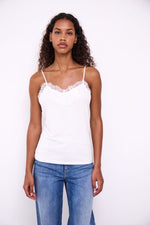 Load image into Gallery viewer, Ichi Lace Trim Camisole
