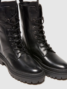 Sisley Leather Lace Up Boots