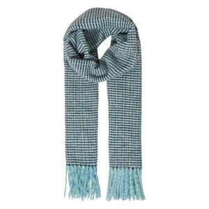 Ichi Check Tassel Scarf