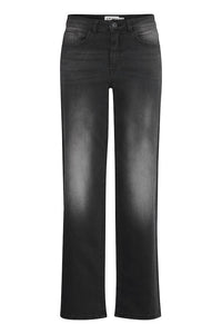 Ichi Twiggy Straight Long Denim Jeans