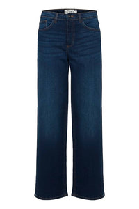 Ichi Twiggy Straight Long Denim Jeans