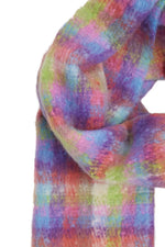 Load image into Gallery viewer, Ichi Check Tassel Scarf
