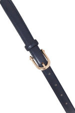 Load image into Gallery viewer, Ichi Skinny Belt With Gold Buckle
