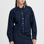 Load image into Gallery viewer, Ichi Denim Shacket
