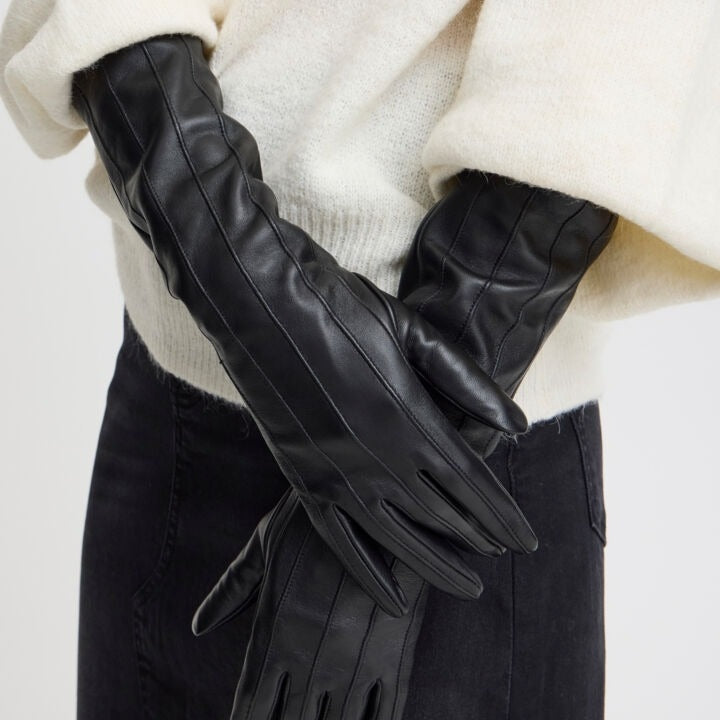 Ichi Long Leather Gloves