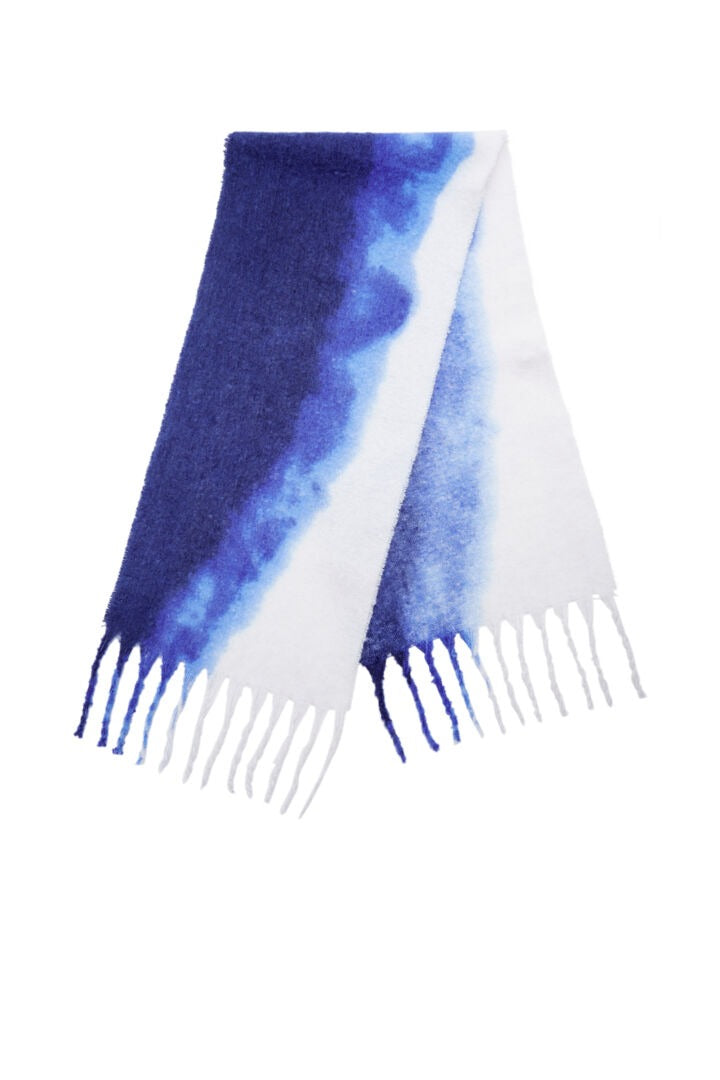 Ichi Tie-dye Knitted Scarf