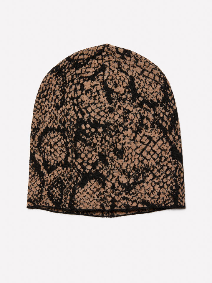 Sisley Printed Beanie Hat