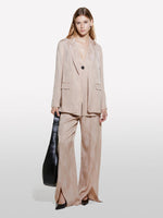 Load image into Gallery viewer, Sisley  Jacquard Satin Blazer
