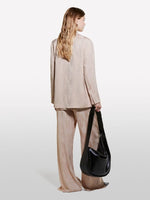 Load image into Gallery viewer, Sisley  Jacquard Satin Blazer
