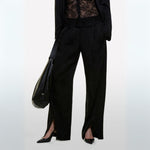 Load image into Gallery viewer, Sisley Jacquard Satin Trousers
