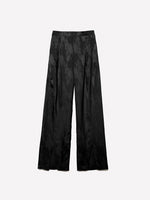 Load image into Gallery viewer, Sisley Jacquard Satin Trousers
