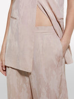 Load image into Gallery viewer, Sisley Jacquard Satin Trousers
