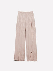 Sisley Jacquard Satin Trousers