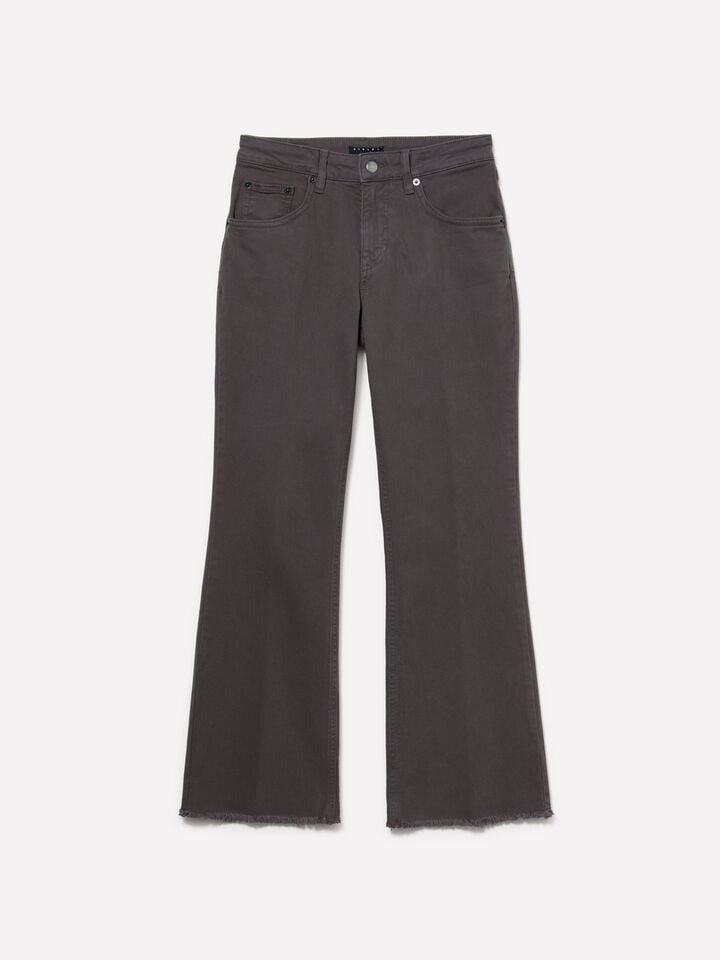 Sisley Raw Cut Flared Jeans