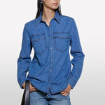 Load image into Gallery viewer, Sisley Denim Shirt
