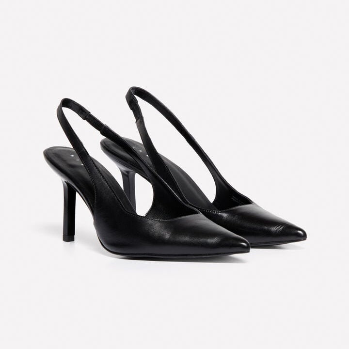 Sisley Slingback Leather Pump