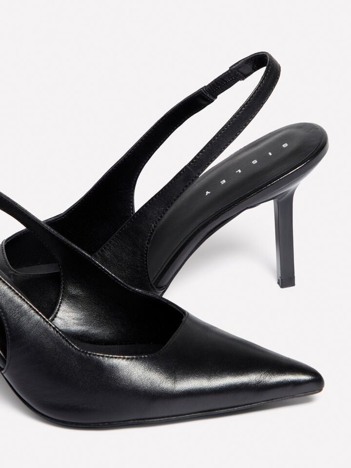 Sisley Slingback Leather Pump