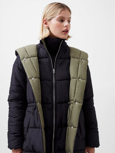 French Connection Auden Double Front Puffer Jacket