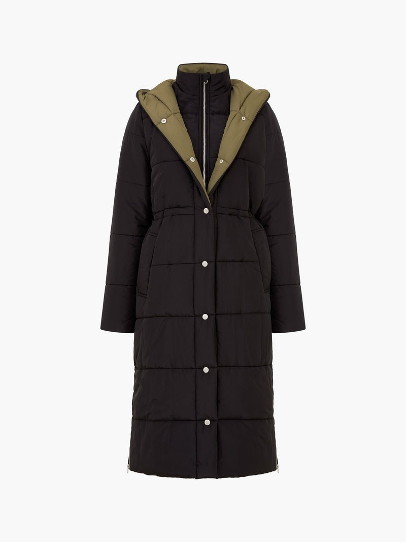 French Connection Auden Double Front Puffer Jacket