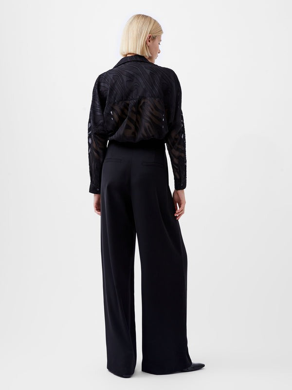 French Connection Harrie Suiting Wide Leg Trousers