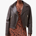 Load image into Gallery viewer, French Connection Becket Leather Military Jacket
