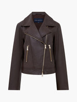 Load image into Gallery viewer, French Connection Becket Leather Military Jacket
