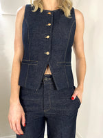 Load image into Gallery viewer, Denim Waistcoat
