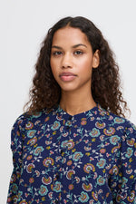 Load image into Gallery viewer, Ichi Floral Blouse
