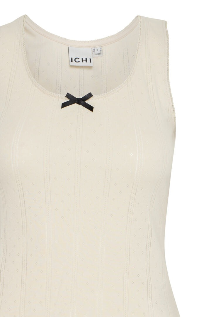 Ichi Bow Slim Fit Vest Top