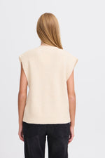 Load image into Gallery viewer, Ichi Buttoned Knitted Vest
