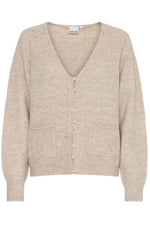 Load image into Gallery viewer, Ichi Pearl Buttoned V Cardigan
