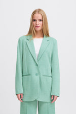 Load image into Gallery viewer, Ichi Kate Jacquard Oversized Fit Blazer
