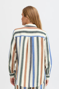 Pulz Multi Striped Shirt