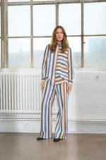 Load image into Gallery viewer, Pulz Striped Drawstring Trousers
